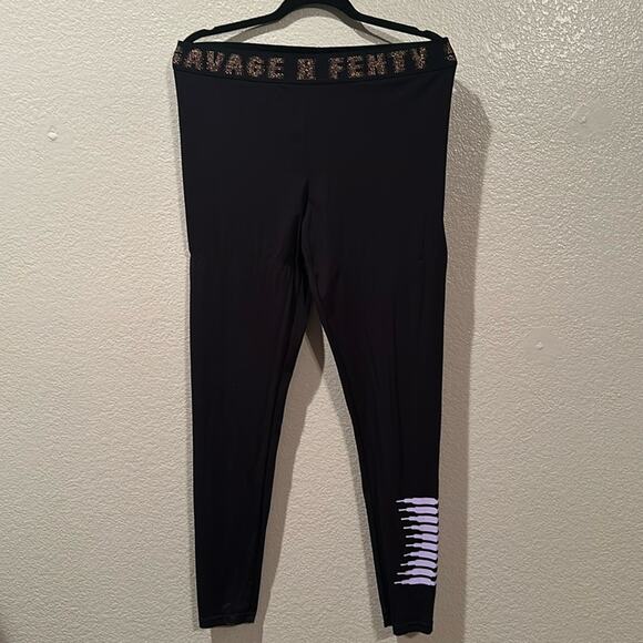 NWOT Savage X Fenty Leggings Sz XL - Picture 1 of 4